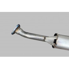 Exhaust intermediate flange three holes aluminium