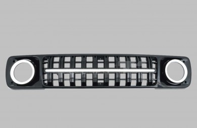 Radiator grille LED Tuning, black
