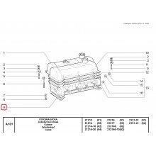 Гарнитура цилиндрова глава 82.00мм силикон