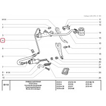 Помпа съединител горна ЛАДА НИВА 1976-2015
