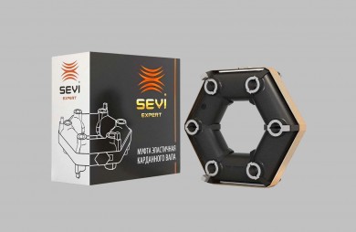 Каре гумено промеждутъчен карданен вал SEVI Expert за ЛАДА НИВА / 2101-2107