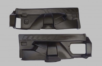 Covering inside trunk set
