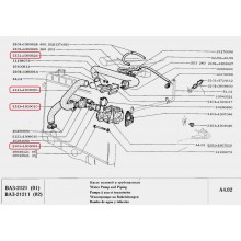 Съединения водни комплект 21210 