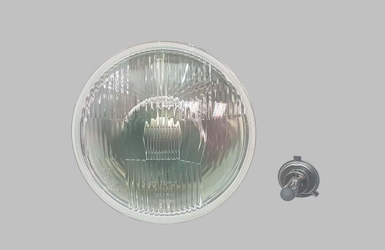 Headlight shell with bulb philips