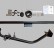 Towbar kit with electric system and removable ball