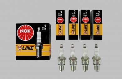 Spark plugs for LADA NIVA 1.6-1.7 SET for Electronic Ignition