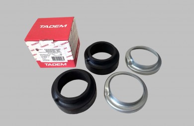 Тампони пружини предни усилени с чашки комплект