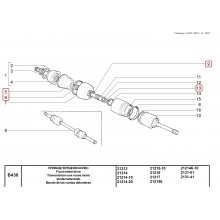 Manșon cutie exterior set