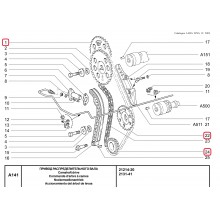 Колела ангренажни 3бр. комплект