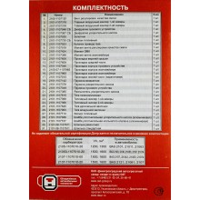Ремонтен комплект карбуратор 2107-20 , пълен