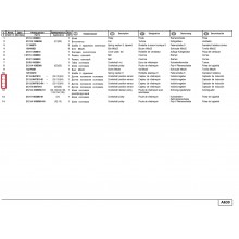 Датчик положение колянов вал