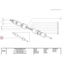 Полуоска предна дясна 24мм 