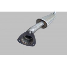 Exhaust intermediate flange three holes aluminium