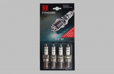 Spark plugs 4 pcs. for LPG, injection