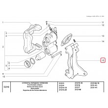 Стойка на накладките лява EuroEX