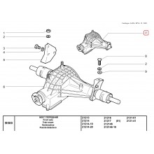 Front axle before 2003 11/43 24mm