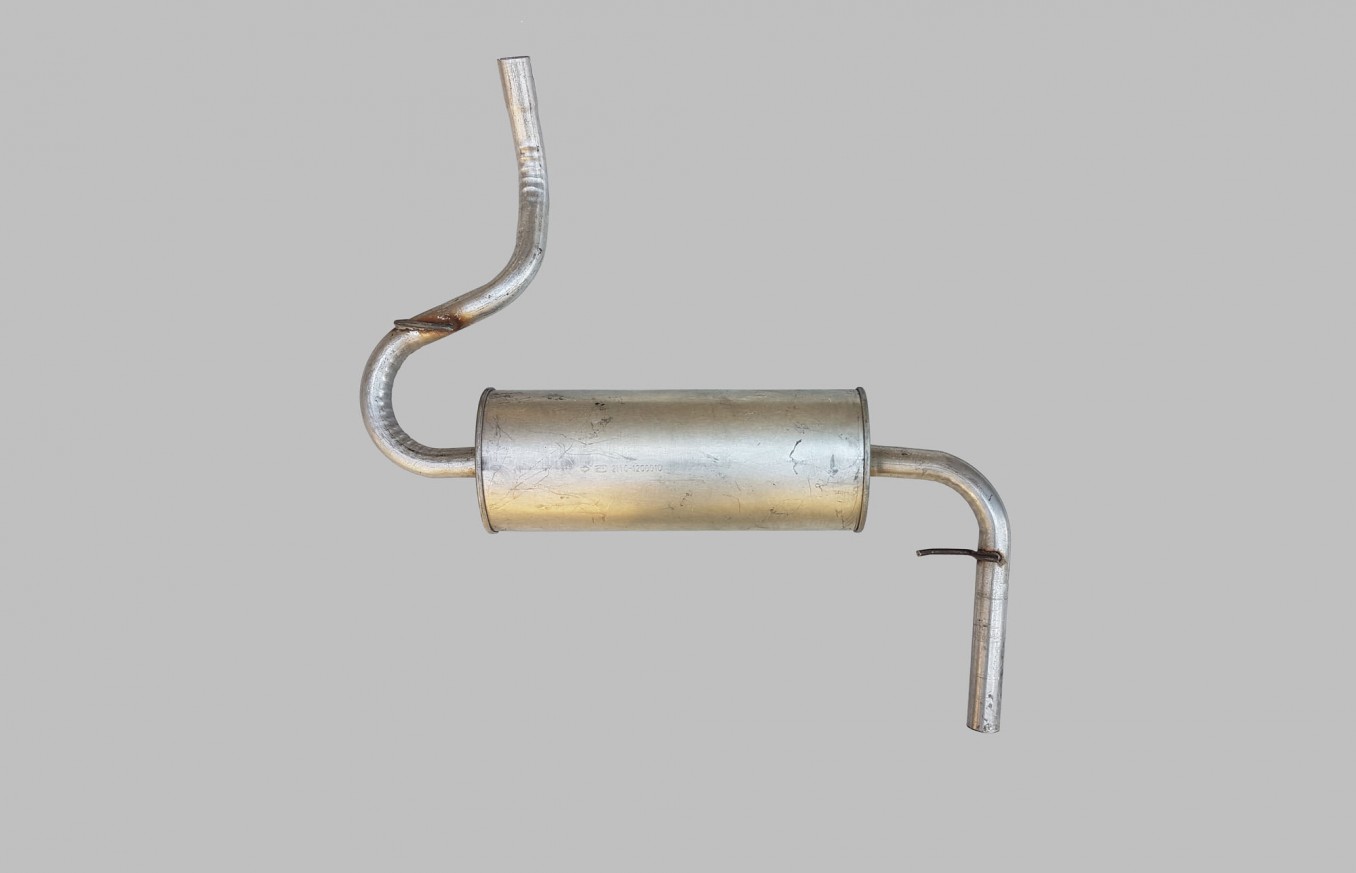 Exhaust rear 21213 Stainless steel 