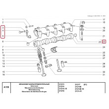 Camshaft with bearing housing 21213