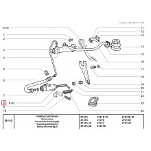 Cilindru ambreiaj, jos LADA NIVA 1976-2015